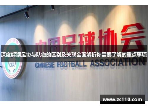 深度解读足协与队徽的区别及关联全面解析你需要了解的重点事项